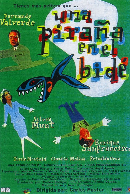 Обложка (Постер) Una piraña en el bidé (1996) HDRip Обложка (Постер) Una piraña en el bidé (1996) HDRip