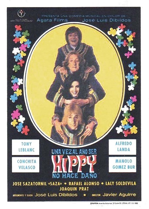 Обложка (Постер) Una vez al año ser hippy no hace daño (1969) SATRip Обложка (Постер) Una vez al año ser hippy no hace daño (1969) SATRip