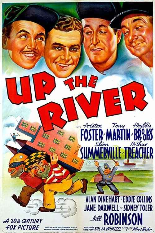 Обложка (Постер) Up the River (1938) SATRip