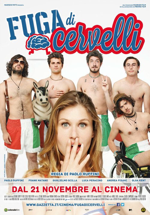 Обложка (Постер) Утечка мозгов / Fuga di cervelli (2013) HDRip Обложка (Постер) Утечка мозгов / Fuga di cervelli (2013) HDRip