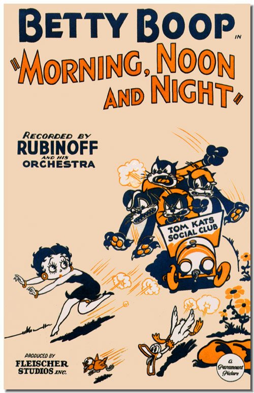 Обложка (Постер) Утренний, дневной и ночной / Morning, Noon and Night (1933) 