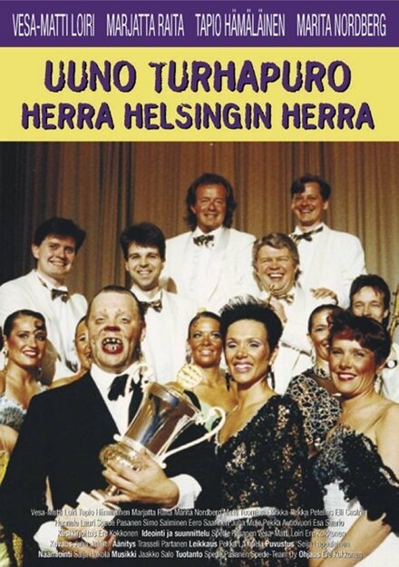 Обложка (Постер) Uuno Turhapuro, herra Helsingin herra (1991) HDRip