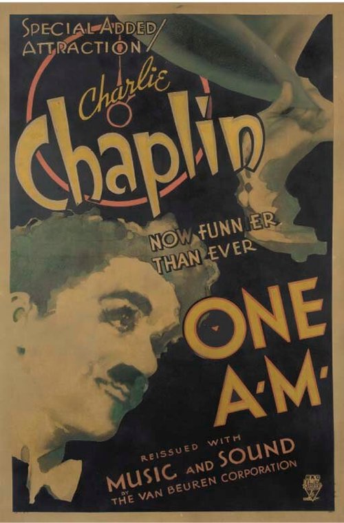 Обложка (Постер) В час ночи / One A.M. (1916) SATRip Обложка (Постер) В час ночи / One A.M. (1916) SATRip