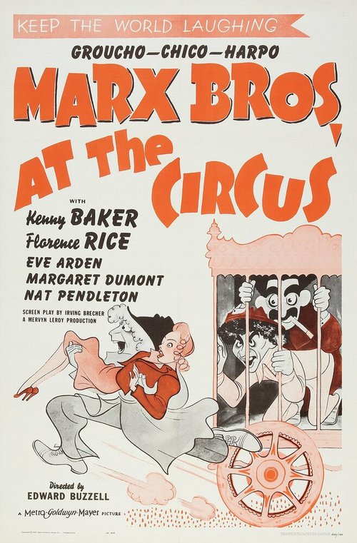 Обложка В цирке / At the Circus (1939) 