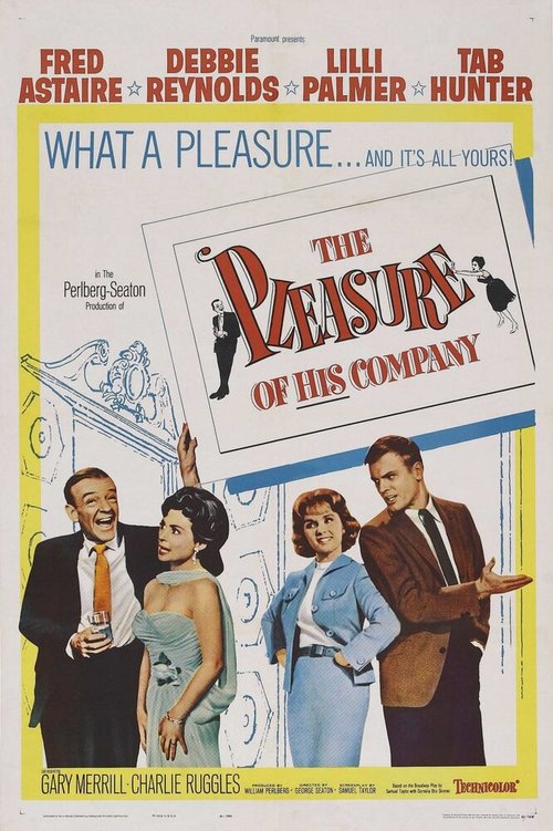 Обложка (Постер) В его приятной компании / The Pleasure of His Company (1961) SATRip Обложка (Постер) В его приятной компании / The Pleasure of His Company (1961) SATRip