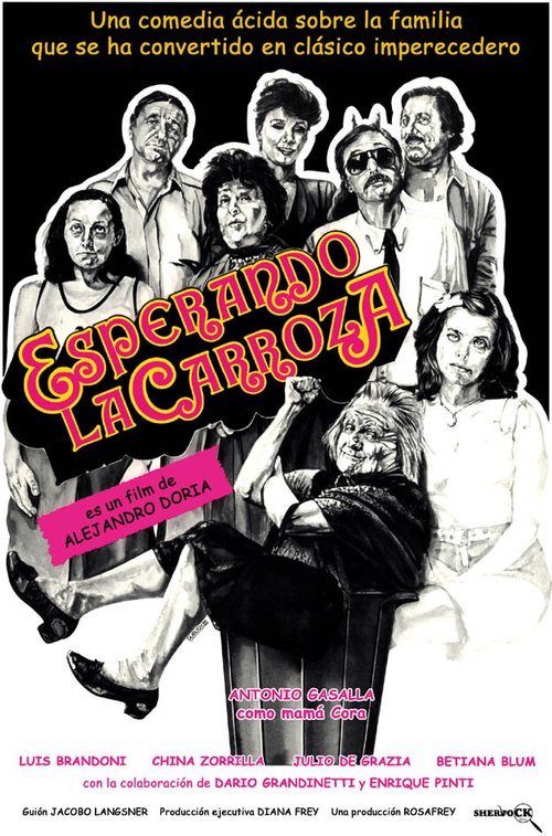 Обложка (Постер) В ожидании перевозки / Esperando la carroza (1985) SATRip