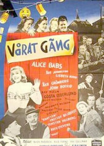 Обложка (Постер) Vårat gäng (1942) SATRip