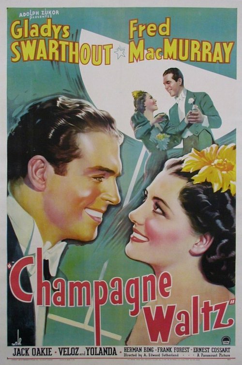 Обложка (Постер) Вальс шампанского / Champagne Waltz (1937) SATRip Обложка (Постер) Вальс шампанского / Champagne Waltz (1937) SATRip