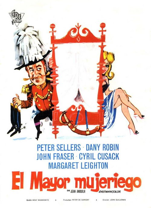 Обложка (Постер) Вальс тореадоров / Waltz of the Toreadors (1962) SATRip Обложка (Постер) Вальс тореадоров / Waltz of the Toreadors (1962) SATRip