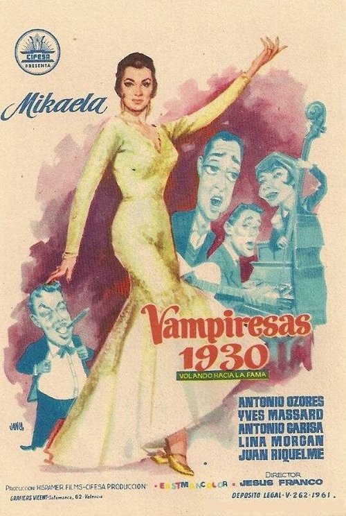 Обложка (Постер) Вампирши 1930 / Vampiresas 1930 (1962) SATRip Обложка (Постер) Вампирши 1930 / Vampiresas 1930 (1962) SATRip
