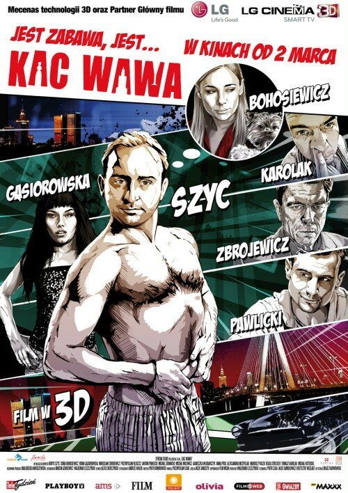 Обложка (Постер) Варшавское похмелье / Kac Wawa (2012) HDRip