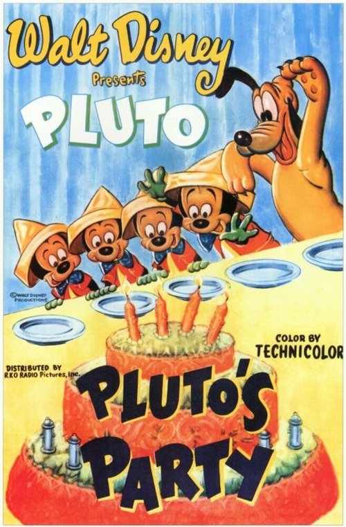 Обложка (Постер) Вечеринка Плуто / Pluto's Party (1952) Обложка (Постер) Вечеринка Плуто / Pluto's Party (1952)