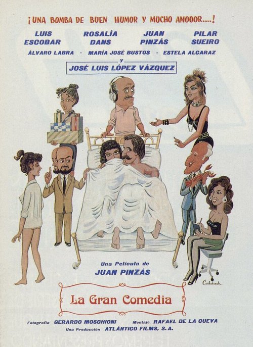 Обложка (Постер) Великая комедия / La gran comedia (1988) SATRip Обложка (Постер) Великая комедия / La gran comedia (1988) SATRip