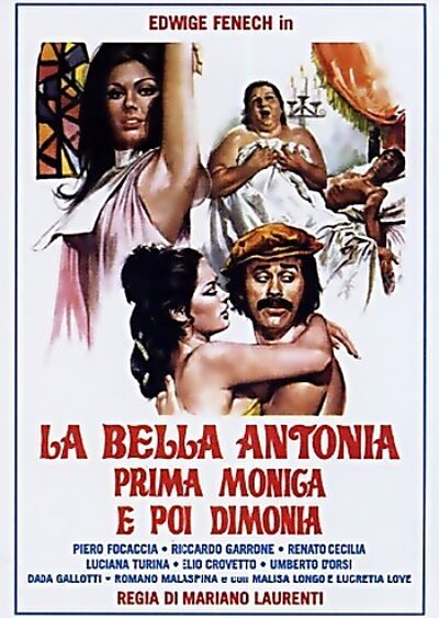 Обложка (Постер) Великолепная Антония, поначалу монахиня, а после фурия / La bella Antonia, prima monica e poi dimonia (1972) SATRip Обложка (Постер) Великолепная Антония, поначалу монахиня, а после фурия / La bella Antonia, prima monica e poi dimonia (1972) SATRip