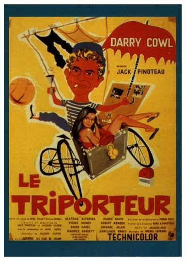 Обложка (Постер) Велосипед / Le triporteur (1957) SATRip Обложка (Постер) Велосипед / Le triporteur (1957) SATRip
