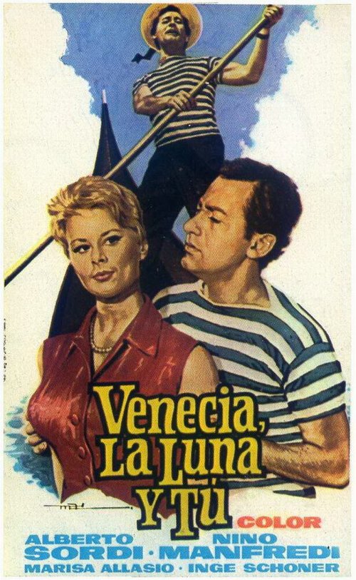 Обложка (Постер) Венеция, луна и ты / Venezia, la luna e tu (1958) SATRip Обложка (Постер) Венеция, луна и ты / Venezia, la luna e tu (1958) SATRip