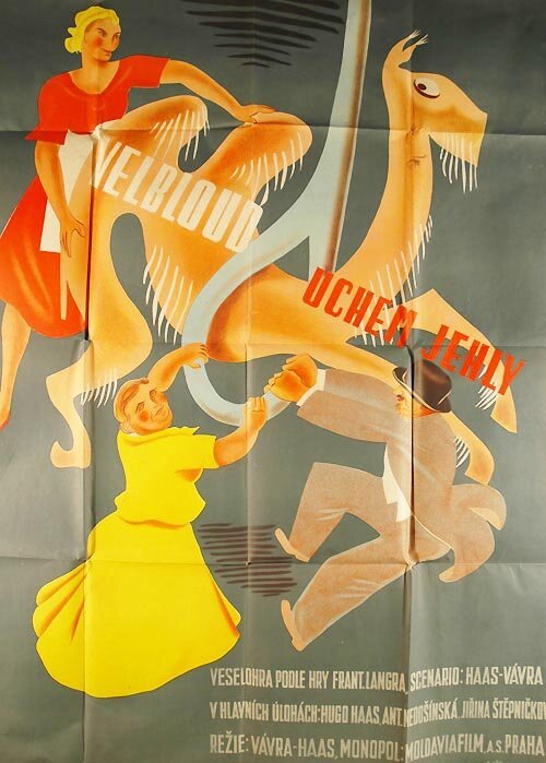 Обложка (Постер) Верблюд через игольное ушко / Velbloud uchem jehly (1939) SATRip Обложка (Постер) Верблюд через игольное ушко / Velbloud uchem jehly (1939) SATRip