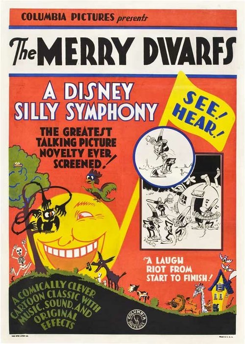 Обложка (Постер) Веселые гномы / The Merry Dwarfs (1929) 