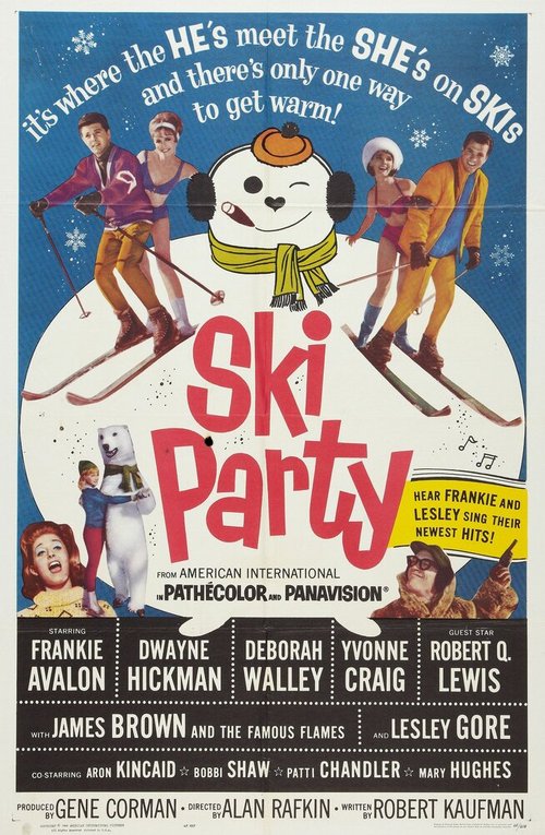 Обложка (Постер) Веселье на лыжах / Ski Party (1965) SATRip Обложка (Постер) Веселье на лыжах / Ski Party (1965) SATRip