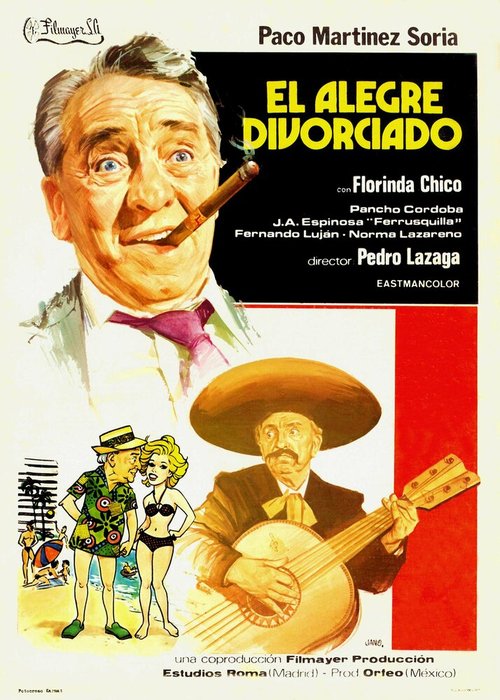 Обложка (Постер) Весёлый разведённый / El alegre divorciado (1976) SATRip Обложка (Постер) Весёлый разведённый / El alegre divorciado (1976) SATRip