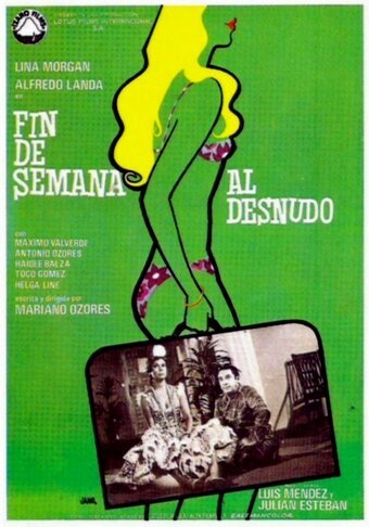 Обложка (Постер) Выходные голышом / Fin de semana al desnudo (1974) SATRip