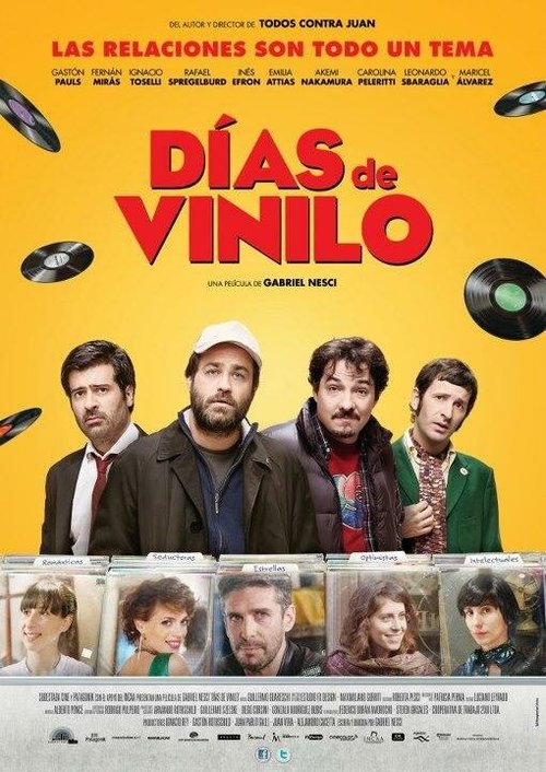 Обложка (Постер) Виниловые дни / Días de vinilo (2012) HDRip