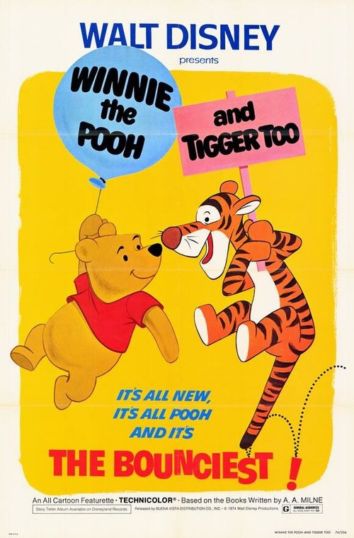 Обложка (Постер) Винни Пух и Тигра тоже / Winnie the Pooh and Tigger Too (1974) SATRip Обложка (Постер) Винни Пух и Тигра тоже / Winnie the Pooh and Tigger Too (1974) SATRip