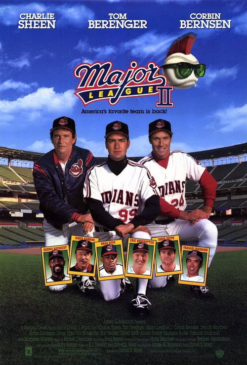 Обложка (Постер) Высшая лига 2 / Major League II (1994) HDRip Обложка (Постер) Высшая лига 2 / Major League II (1994) HDRip