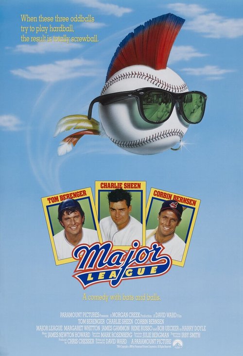 Обложка (Постер) Высшая лига / Major League (1989) SATRip