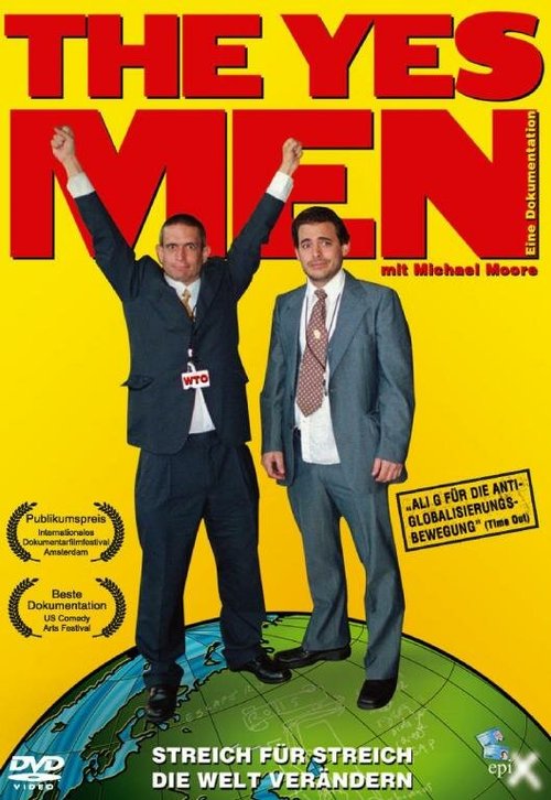 Обложка (Постер) Выступающие За / The Yes Men (2003) HDRip