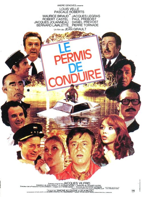 Обложка (Постер) Водительские права / Le permis de conduire (1974) SATRip Обложка (Постер) Водительские права / Le permis de conduire (1974) SATRip