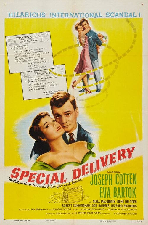 Обложка (Постер) Vom Himmel gefallen (1955) SATRip Обложка (Постер) Vom Himmel gefallen (1955) SATRip
