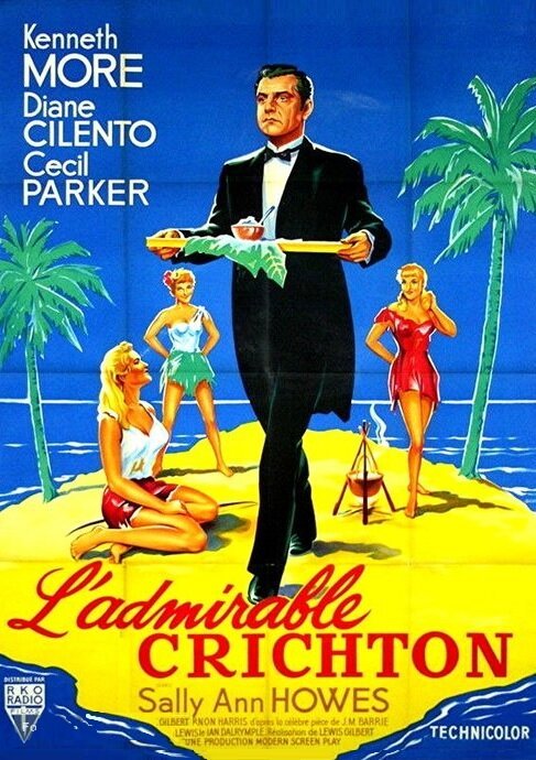 Обложка (Постер) Восхитительный Крайтон / The Admirable Crichton (1957) SATRip Обложка (Постер) Восхитительный Крайтон / The Admirable Crichton (1957) SATRip