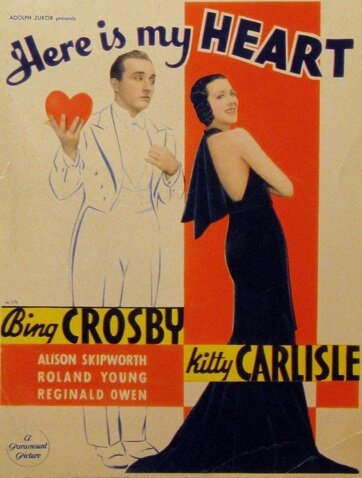 Обложка (Постер) Вот моё сердце / Here Is My Heart (1934) SATRip Обложка (Постер) Вот моё сердце / Here Is My Heart (1934) SATRip