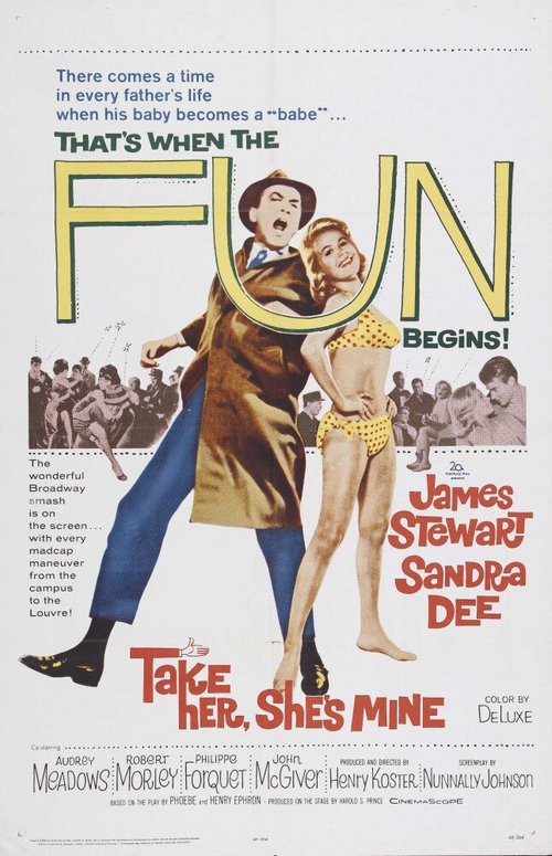 Обложка (Постер) Возьмите её, она моя / Take Her, She's Mine (1963) SATRip Обложка (Постер) Возьмите её, она моя / Take Her, She's Mine (1963) SATRip