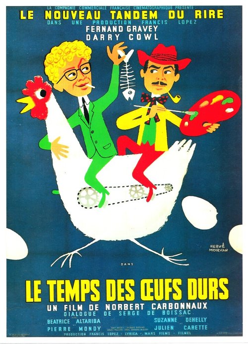 Обложка (Постер) Время крутых яиц / Le temps des oeufs durs (1958) SATRip Обложка (Постер) Время крутых яиц / Le temps des oeufs durs (1958) SATRip