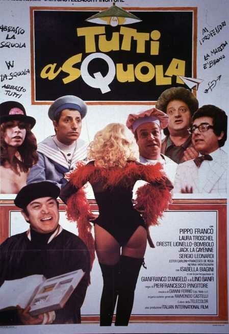 Обложка (Постер) Все в школу / Tutti a squola (1979) SATRip Обложка (Постер) Все в школу / Tutti a squola (1979) SATRip