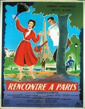 Обложка (Постер) Встреча в Париже / Rencontre à Paris (1956) SATRip Обложка (Постер) Встреча в Париже / Rencontre à Paris (1956) SATRip