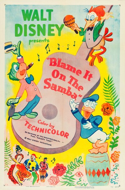 Обложка (Постер) Всё это — самба / Blame It on the Samba (1948) Обложка (Постер) Всё это — самба / Blame It on the Samba (1948)