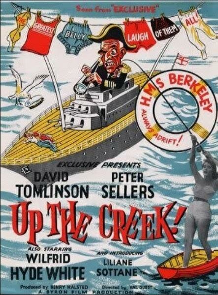 Обложка (Постер) Вверх по течению / Up the Creek (1958) SATRip Обложка (Постер) Вверх по течению / Up the Creek (1958) SATRip
