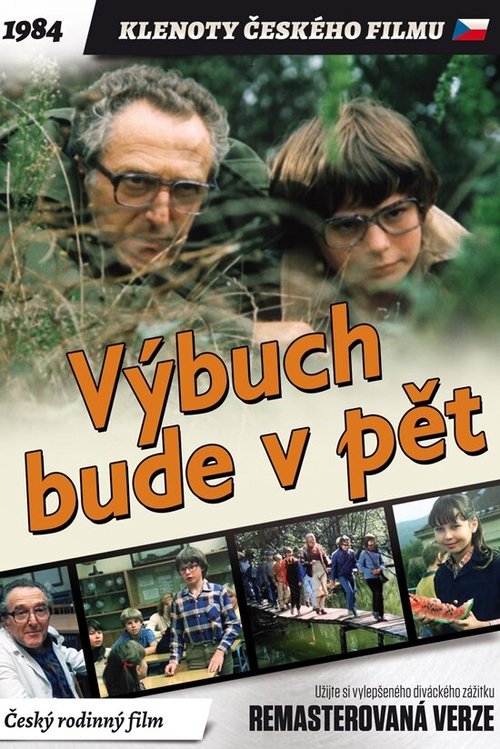 Обложка Взрыв будет в пять / Výbuch bude v pet (1984) 
