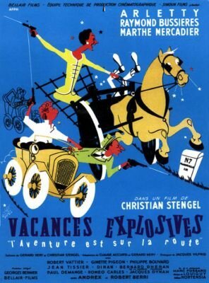 Обложка (Постер) Взрывные каникулы / Vacances explosives! (1957) SATRip Обложка (Постер) Взрывные каникулы / Vacances explosives! (1957) SATRip