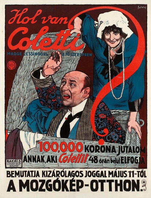 Обложка Wo ist Coletti? (1913) 