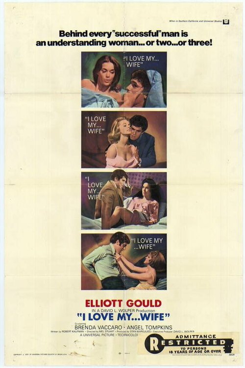 Обложка (Постер) Я люблю мою... жену / I Love My Wife (1970) SATRip Обложка (Постер) Я люблю мою... жену / I Love My Wife (1970) SATRip