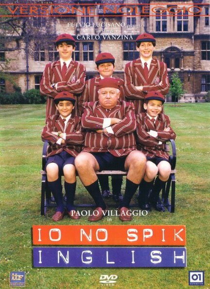 Обложка (Постер) Я не говорю по-английски / Io no spik inglish (1995) HDRip Обложка (Постер) Я не говорю по-английски / Io no spik inglish (1995) HDRip