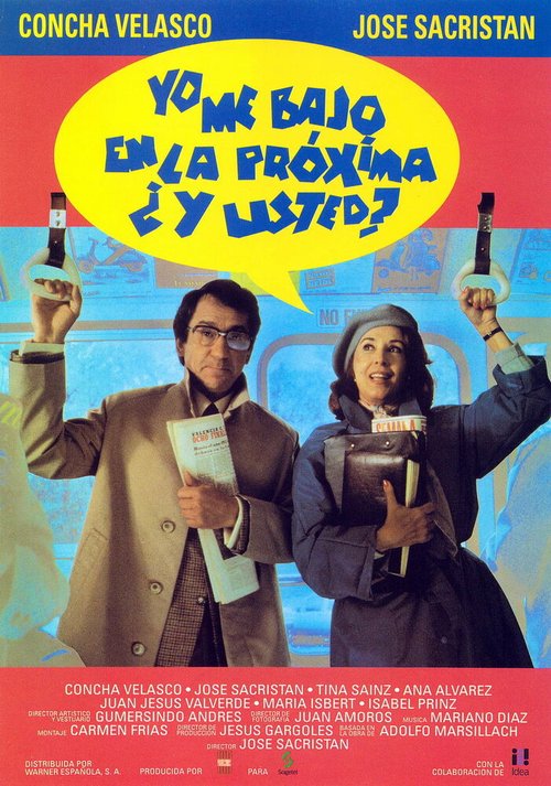 Обложка (Постер) Я выхожу на следующей остановке, а вы? / Yo me bajo en la próxima, ¿y usted? (1992) HDRip Обложка (Постер) Я выхожу на следующей остановке, а вы? / Yo me bajo en la próxima, ¿y usted? (1992) HDRip