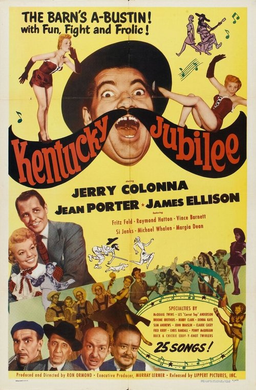 Обложка (Постер) Юбилей Кентукки / Kentucky Jubilee (1951) SATRip Обложка (Постер) Юбилей Кентукки / Kentucky Jubilee (1951) SATRip