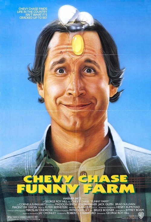 Обложка Забавная ферма / Funny Farm (1988) 