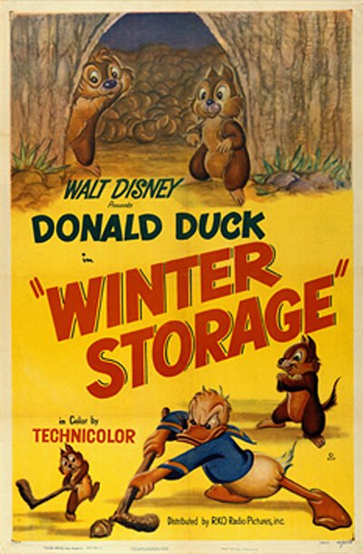 Обложка (Постер) Запас на зиму / Winter Storage (1949) 