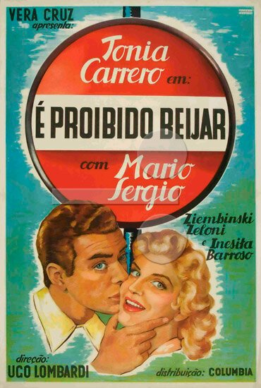 Обложка (Постер) Запрещается целовать / É Proibido Beijar (1954) SATRip Обложка (Постер) Запрещается целовать / É Proibido Beijar (1954) SATRip